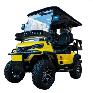 Custom 48V 60V 72V Lithium Golf Cart Battery Street Legal Electric Golf Cart Buggy 4 Seater With CE Certification
