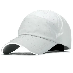 Custom 5-Panel Golf Fitted Hats with Puff Printing and Custom Logo Polyester Rubber Patch Reflective