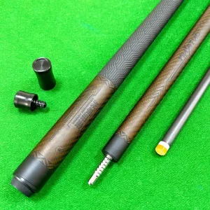 Custom Acceleration Taper 11.8.mm 12.5mm Handmade Pool Cue Carbon Fiber Pool Cue Center Joint Billiard