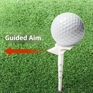 Custom Angled Golf Tees Bulk 10 Pack Plastic 4 Prong Driving Pegs with Logo OEM Tournament Promotional Tee Pins