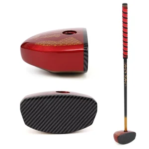 Custom Blank Golf Club Head for Korean Park Golf Available in Maple Beech Persimmon Ebony Aluminum Alloy & Stainless Steel