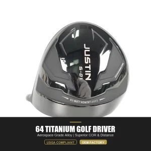 Custom Branded Golf Driver Titanium Head Right Handed Men Golf Driver MOQ 100 Pieces