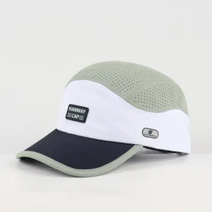 Custom Breathable Mesh Running Cap Quick Dry Lightweight Sport Baseball Cap for Men Women Outdoor Sun Hat Factory Manufacturer