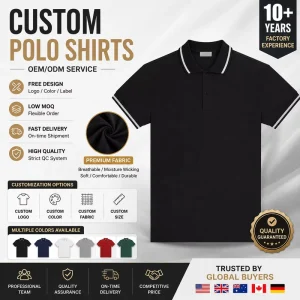 Custom Business Embroidered Casual Golf Shirt High Quality Us Men’s Short Sleeve Tactical Summer Cotton Polo Shirts