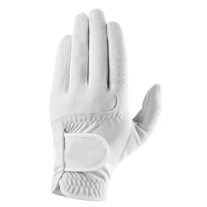 Custom Cabretta Leather Golf Gloves Breathable Left Hand Golf Gloves With Embossed Logo
