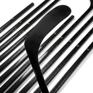 Custom Carbon Fiber Ice Hockey Stick Lightweight Composite Stick for Senior Junior Players