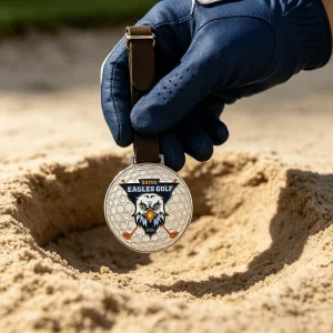 Custom Charms Zinc Alloy Business Gift Top Quality Golf Bag Tag