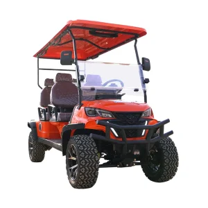 Custom Color 3 4 Seater Electric Golf Cart OEM Supported Elegant Appearance Golf Buggy 72V Dot Certified