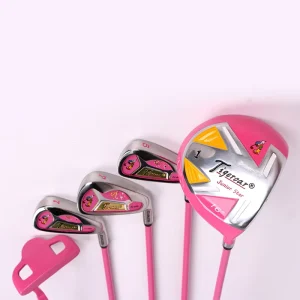 Custom Color Junior Golf Clubs Full Set Kids Golf Set With Bags