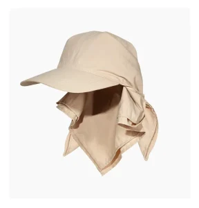 Custom Curve Brim Rapper Turban Bandana Head Scarf Baseball Cap Hat Summer Sunscreen Sport Neck Cover Bandana Hat Cap with Scarf