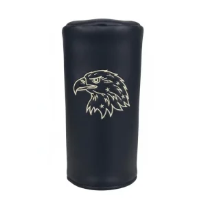 Custom Cylindrical Embroidered Golf Wood Headcover Protective Golf Club Head Cover for Driver Fairway Wood