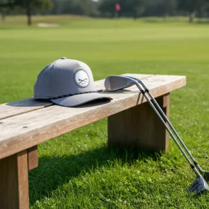 Custom Design Hats Waterproof Cap Laser Cut Hole Perforated Hat Golf Cap for Golf Sports Casual Wear and Outdoor