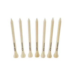 Custom Design Unbreakable Bamboo Wooden Golf Tees Durable Accessory