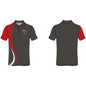 Custom Digital Printed Logo for Shirts Dry Golf Shirt Soft Polyester Quick Dry Breathable Loose Fit for Women Men