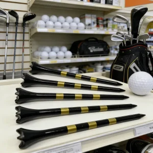 Custom Durable Plastic Golf Tees with Logo Printing Bulk for Practice and Competition 70/83mm and Custom Colors Available