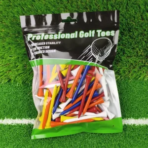 Custom Durable Sport Wooden Printing Golf Tees High Quality 42mm 54mm 70mm 83mm