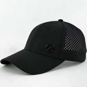 Custom Embossed 3D Embroidery Laser Golf Cap Water Protect Perforated Quick Dry Baseball Cap