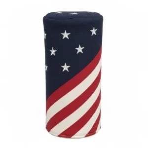 Custom Embroidered Cylindrical Golf Club Headcover Durable Wood Golf Head Cover Available