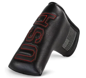 Custom Embroidered PU Leather Golf Putter Headcover