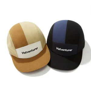 Custom Embroidery 5 Panel Blank Cap for Men & Women Breathable and Lightweight Baseball Caps for Camping