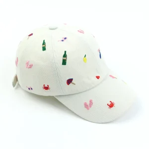 Custom Embroidery Curve Brim Hats Unstructured Dad Hat Blank Twill Cotton Custom Embroidery Logo 6 Panel Baseball Cap