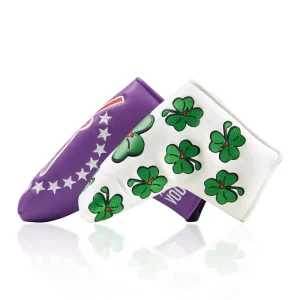 Custom Embroidery Golf Head Covers Lucky Leaf Bulk Custom Golf Club Head Covers Headcover