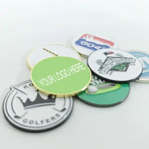 Custom Enamel Golf Ball Marker Customized Logo High Quality Embossed Ball Marker