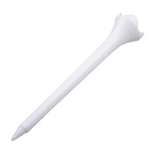 Custom Factory White Plastic Golf Tees Logo Golf Tees Plastic Custom 70mm Unbreakable Golf Tee
