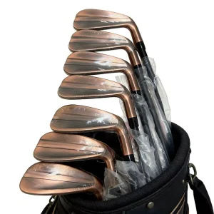 Custom Forged 304 Stainless Steel CNC Milled Golf Iron Club Set #4-P for Men