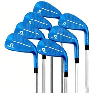 Custom Forged CNC Milled Iron Golf Clubs with Rubber Grip Import