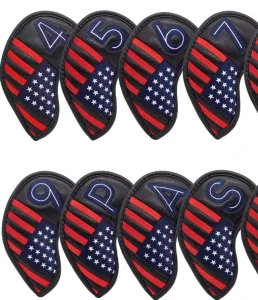Custom Full Print Golf Headcovers with Personalized Logo for Driver Wood