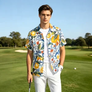 Custom GEEDA Golf Polo Shirt Spandex Polyester Anti Bacterial Lightweight for Clubs Resorts Corporate Uniforms ODM