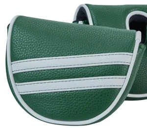 Custom Golf Accessories PU Leather Embroidery Club Golf Mallet Putter Head Cover Golf Headcover