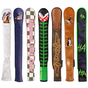 Custom Golf Alignment Stick Cover Matching Golf Headcovers OEM ODM Manufacturer