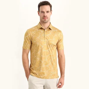 Custom Golf Apparel Brand Logo Premium Performance Quick Dry Outdoor Golf Polo T Shirts Sport Polo Shirt With Pocket