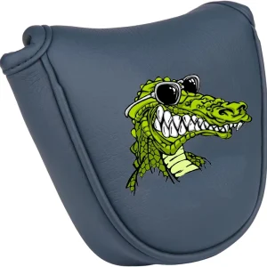 Custom Golf Club Headcovers Set PU Leather Driver Hybrid Putter Cover Embroidery Bulk