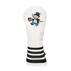 Custom Golf Club Headcovers Set Premium Pu Leather Driver Hybrid Putter Cover Embroidery Bulk