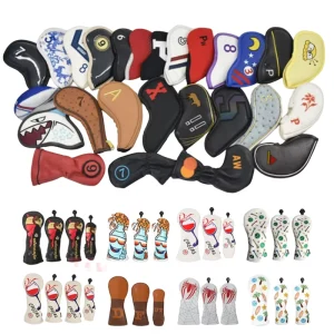 Custom Golf Club Headcovers for Irons Wedges Fairway Woods and Putter