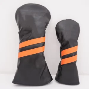 Custom Golf Driver Head Cover Fairway Hybrid Headcover PU Leather Wood Headcovers