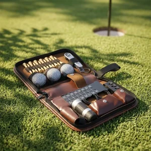 Custom Golf Gift Box Set All-in-One Golf Tool Kit with Rangefinder Score Counter Golf Accessories Pack Support OEM