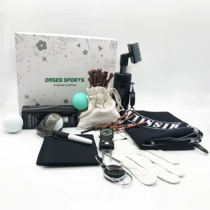 Custom Golf Gift Set Box Pack Golf Ball and Club Cleaning Tool Golf Accessories Set