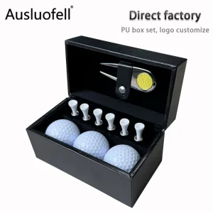 Custom Golf Gift Set Complete Golf Accessories Kit High End Corporate Business Gift for Golf Lovers
