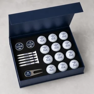 Custom Golf Gift Set with Premium Accessories Divot Tool and Glove Options for Golf Clubs Tournaments and Corporate Gifts