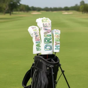 Custom Golf Head Cover Set Golf Club Wood Driver Head Cover Golf Headcover