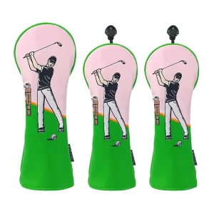 Custom Golf Head Cover Set for Wood, Driver and Clubs