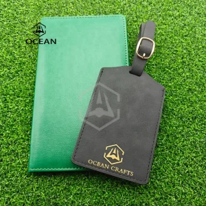Custom Golf PU Leather Scorecard Holder Book Promotional Golf Scorecard Book