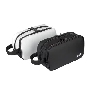 Custom Golf Pouch Leather PU Golf Bag Small Handbags Black and White Golf Handbag From New Design