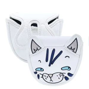Custom Golf Putter Cover Logo PU Closure Cat Dog Embroidery