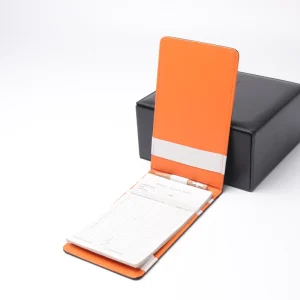 Custom Golf Scorebook PU Leather Score Card Holder Golf Scorebook