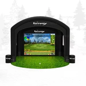 Custom Golf Simulator N Shape Advertising Inflatable Tent Waterproof Easy Setup Classic Style for Events